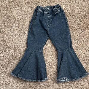 Toddler Girls Denim Flare Jeans